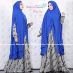 Faiza Syar’i by Hawwa Aiwa Baju Gamis Syari Bahan Crepe Premium