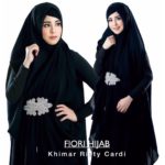 Khimar Risty Cardi Swarovski Ori by Fiori Hijab Khimar Diamond Goergette