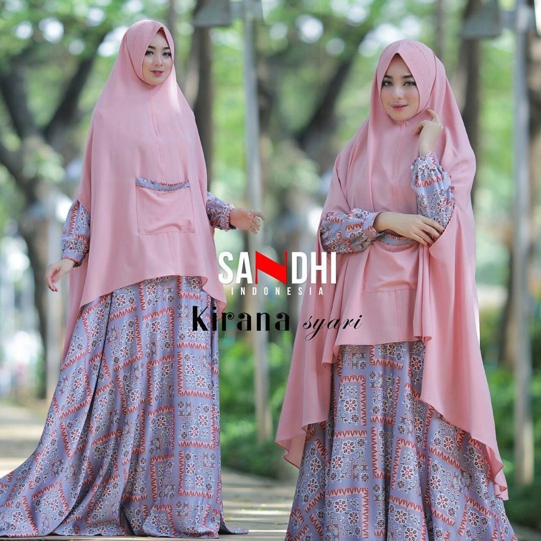 Kirana Syari by Sandhi Indonesia Baju Gamis Syar'i Maxmara 