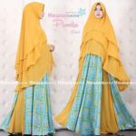 Pamela Syari by Hawwa Aiwa Baju Gamis Syar’i Maxmara Khimar Ceruti