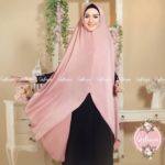 Khimar ALANI PEARL Original by QALISYA Khimar Jumbo Bahan Hermes Import