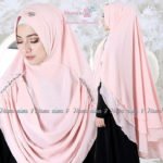 Khimar MUNIRA by HAWWA AIWA Kerudung Bahan Ceruti 3 Layer