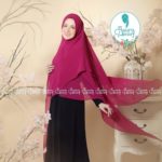 Khimar RAFFA by FISURA SCARF Bahan Ceruti 3 Layer