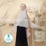 Khimar RAFFA by FISURA SCARF Bahan Ceruti 3 Layer