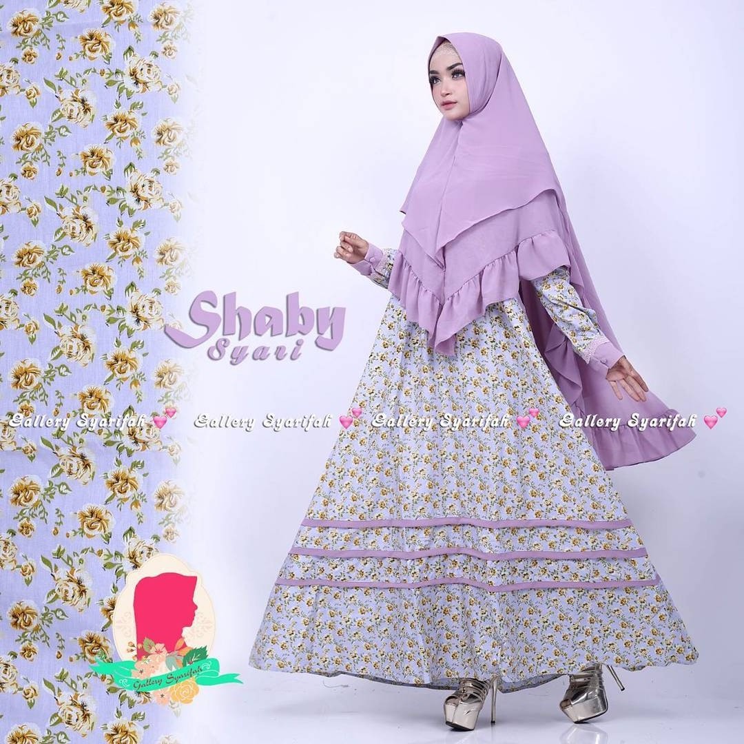 Shaby Syari by Gallery Syarifah Baju Gamis Syar'i Katun Jepang