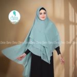 Khimar MAYSAROH by FISURA SCARF Kerudung Ceruti 3 Layer