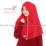 Khimar Aleeya Vol 2 by Hawwa Aiwa Khimar Mini Ceruty Aksen Swarovski