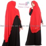 Khimar Jauza by Hawwa Aiwa Kerudung Ceruty Babydoll 2 Layer