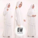 Khimar Ahliyah by Gallery Syarifah Kerudung Bordir Belah Samping Ceruti Barbie