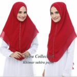 Khimar Sahira Payet by Syira Collection Khimar Pet Payet Ceruti 2 Lapis