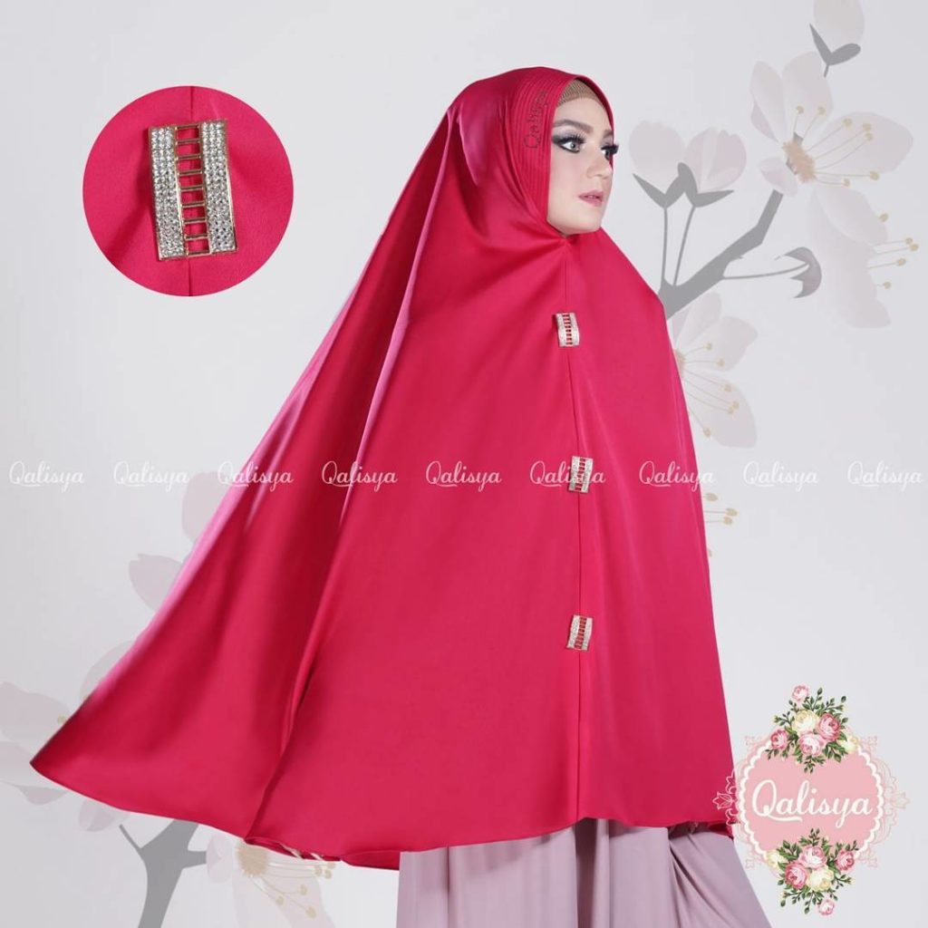Khimar Nafeeza by Qalisya Kerudung Jumbo Cocok Untuk Umroh Haji 9 1