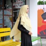Khimar Sobha Mini by Gallery Syarifah Hijab Bordir Bahan Cerruti Babydoll