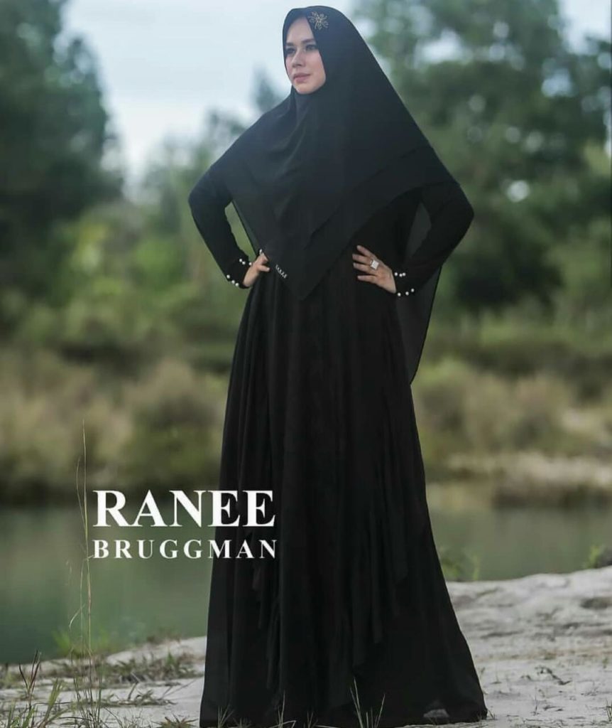 ALIYAH SYAR'I by RANEE BRUGGMAN Baju Gamis Syari Bahan 