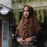 Khimar Bella by Gallery Syarifah Kerudung Pet Bahan Ceruty Barbie